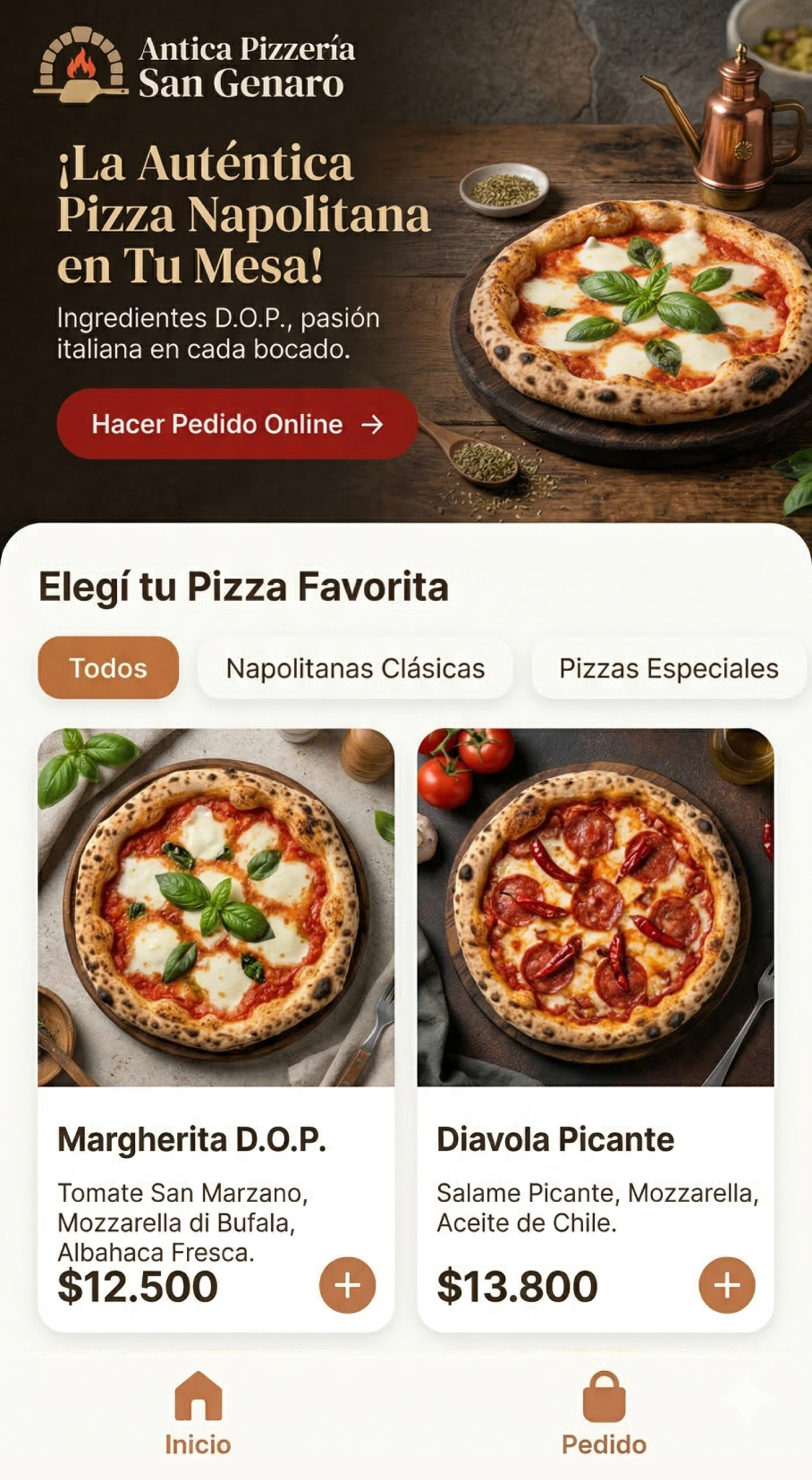 Detalle de producto en Spot